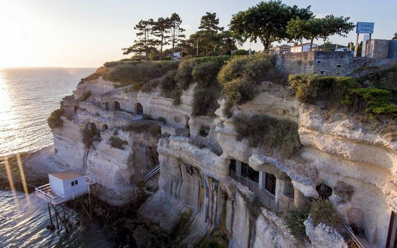Les grottes du Régulus à Mescher-sur-Gironde